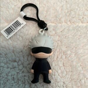 Anime Jujutsu Kaisen Black and White Bag Clip Figure